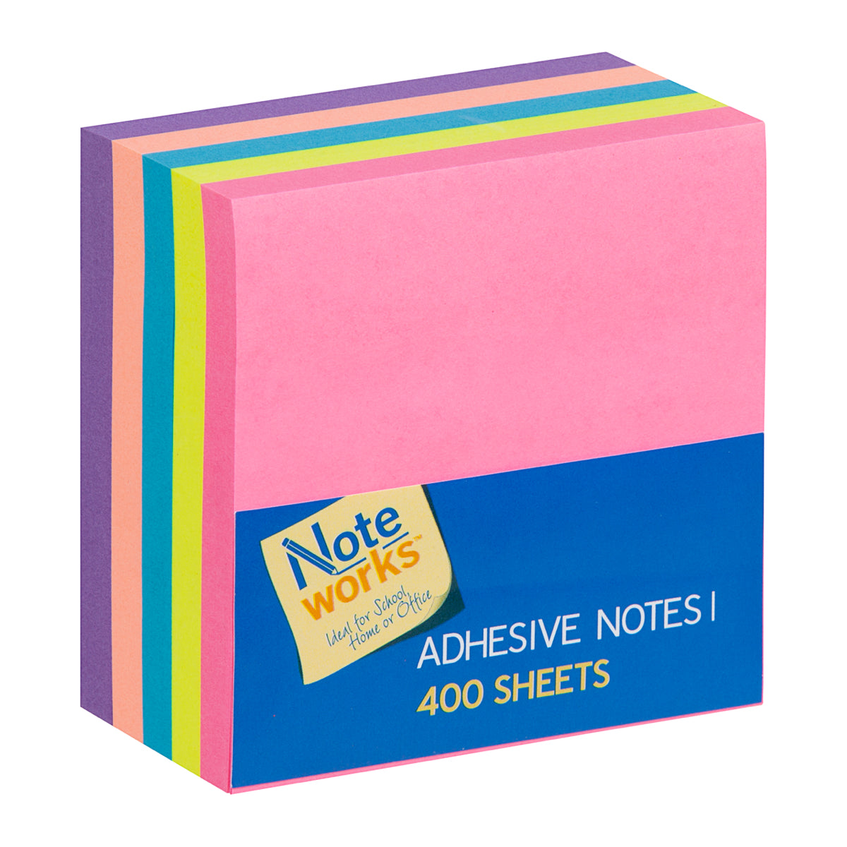 Noteworks Adhesive Notes 400 Sheets