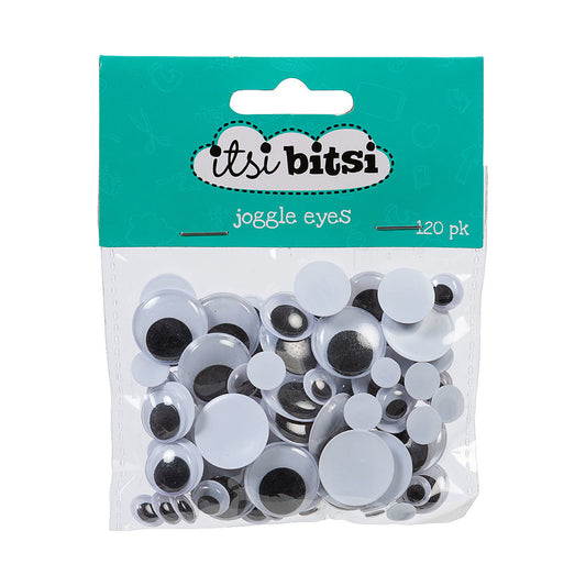 Itsy Bitsy Joggle Eyes 120pk