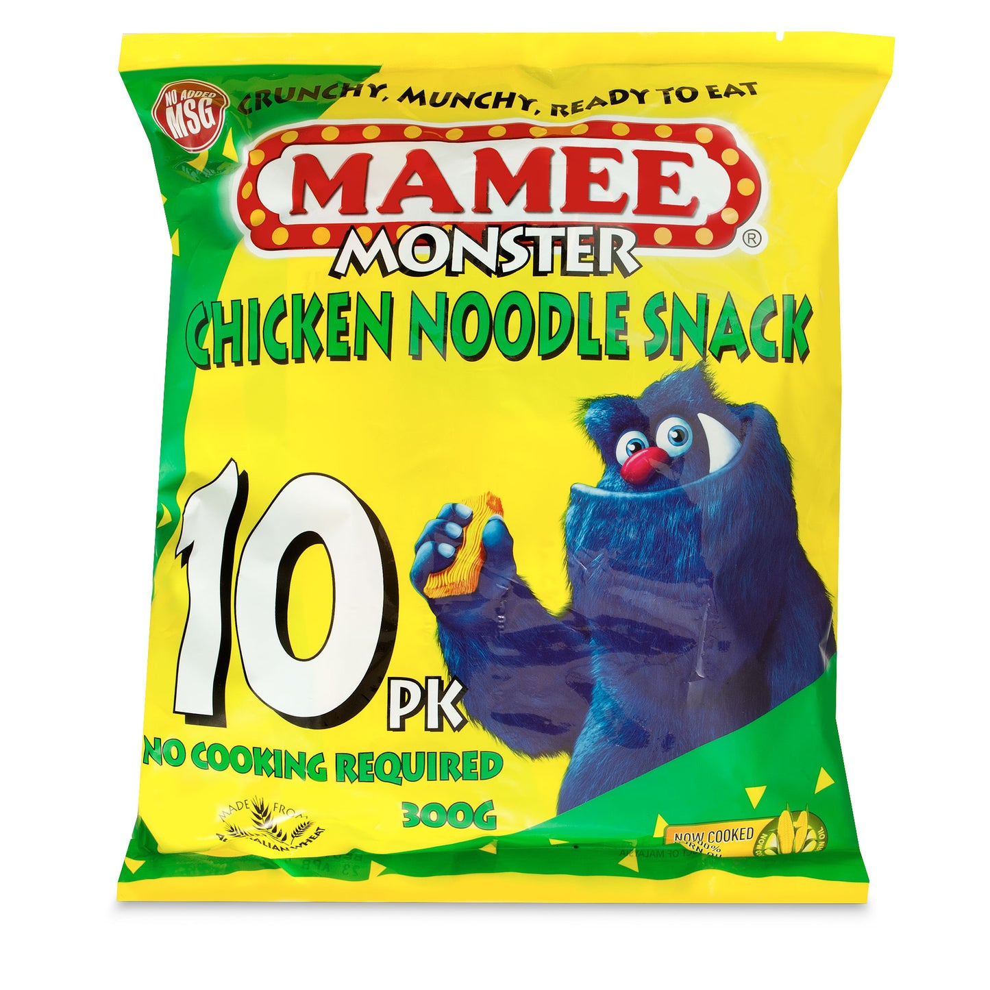 Mamee Noodle Snack Chicken 10pk 300g