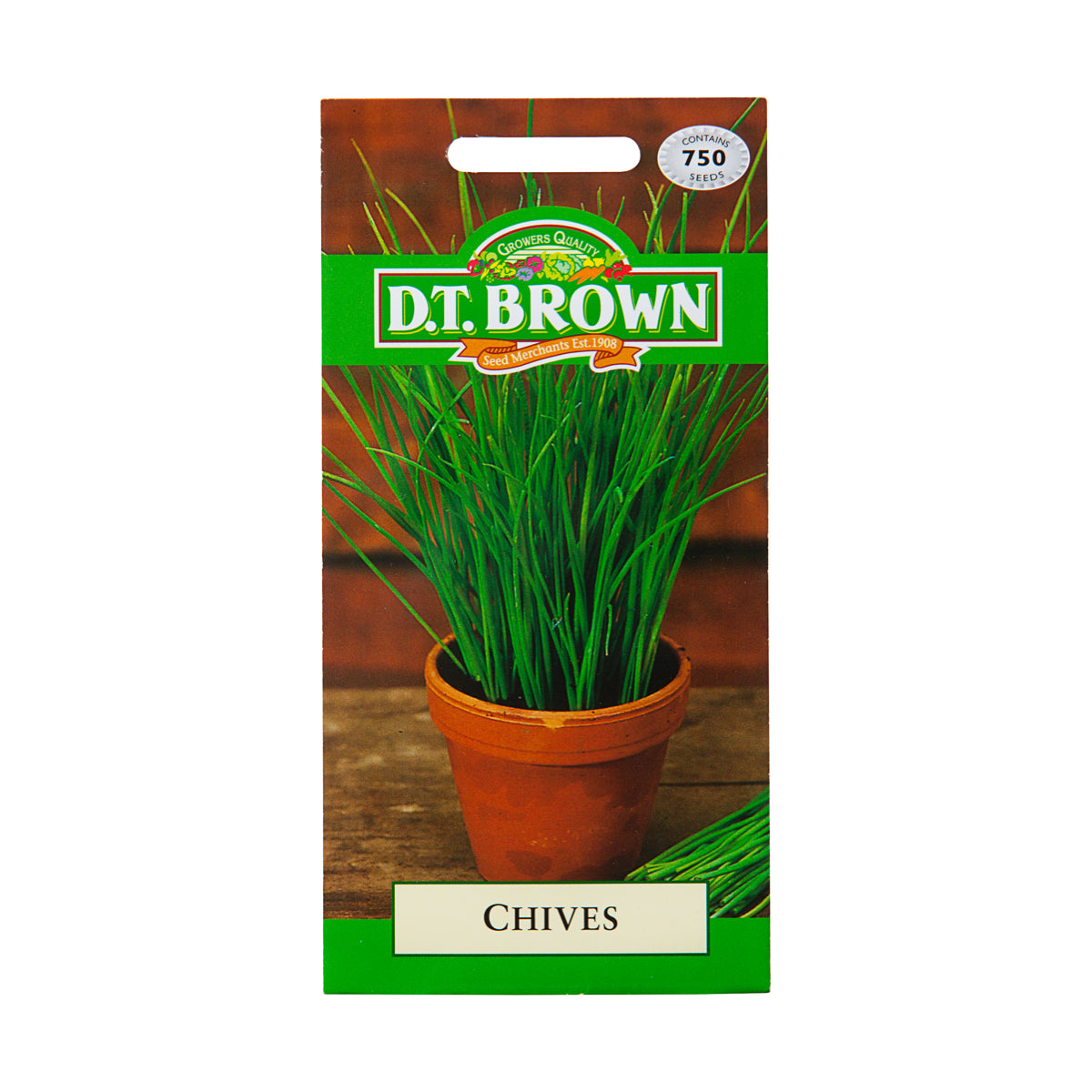 Dt Brown Chives Seeds 750pc