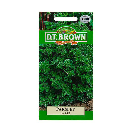 Dt Brown Curled Parsley Seeds 1000pc