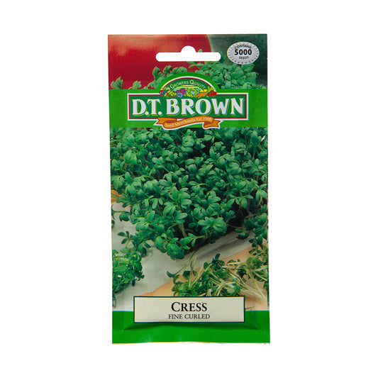 Dt Brown Cress Seeds 5000pc