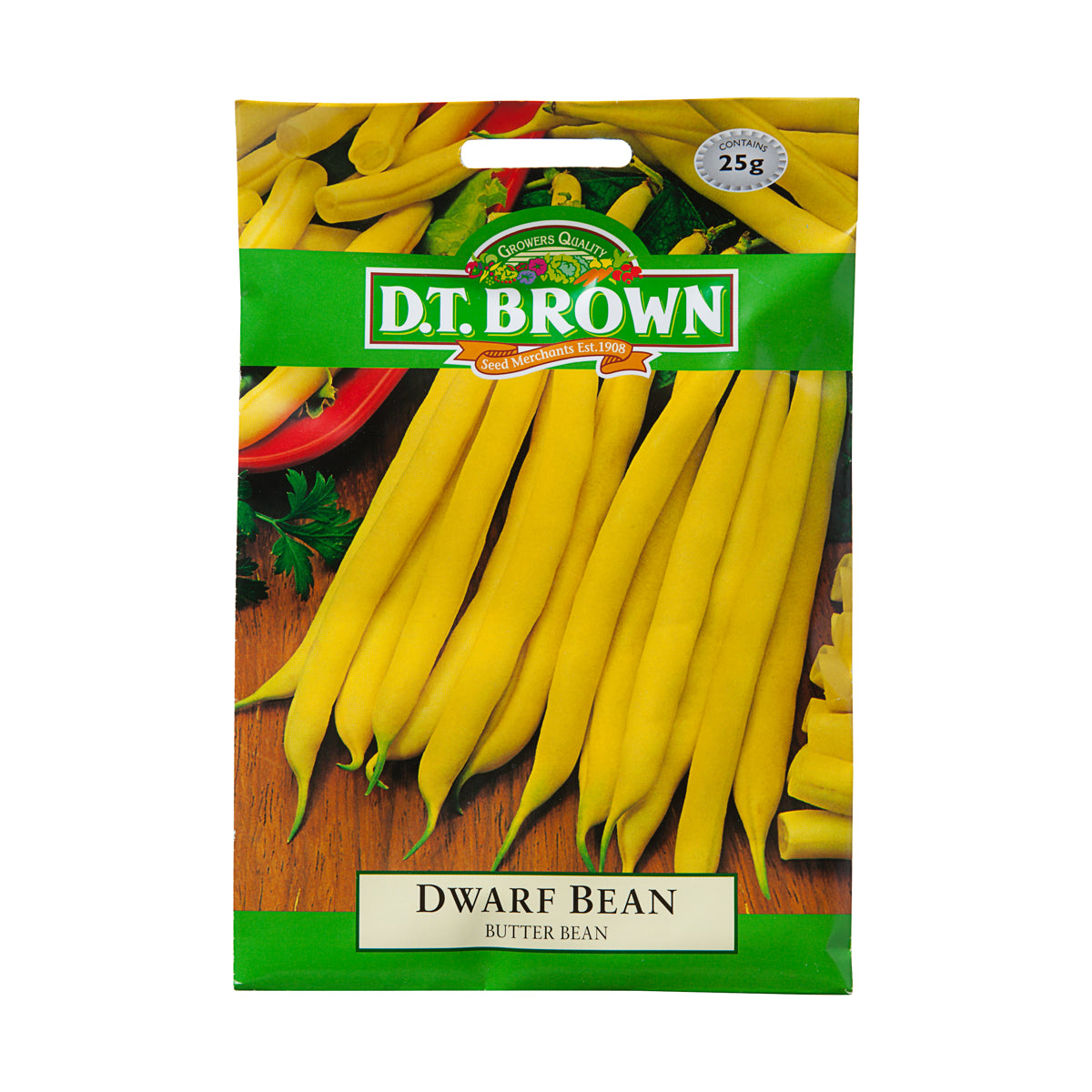 Dt Brown Butter Bean Seeds 25g