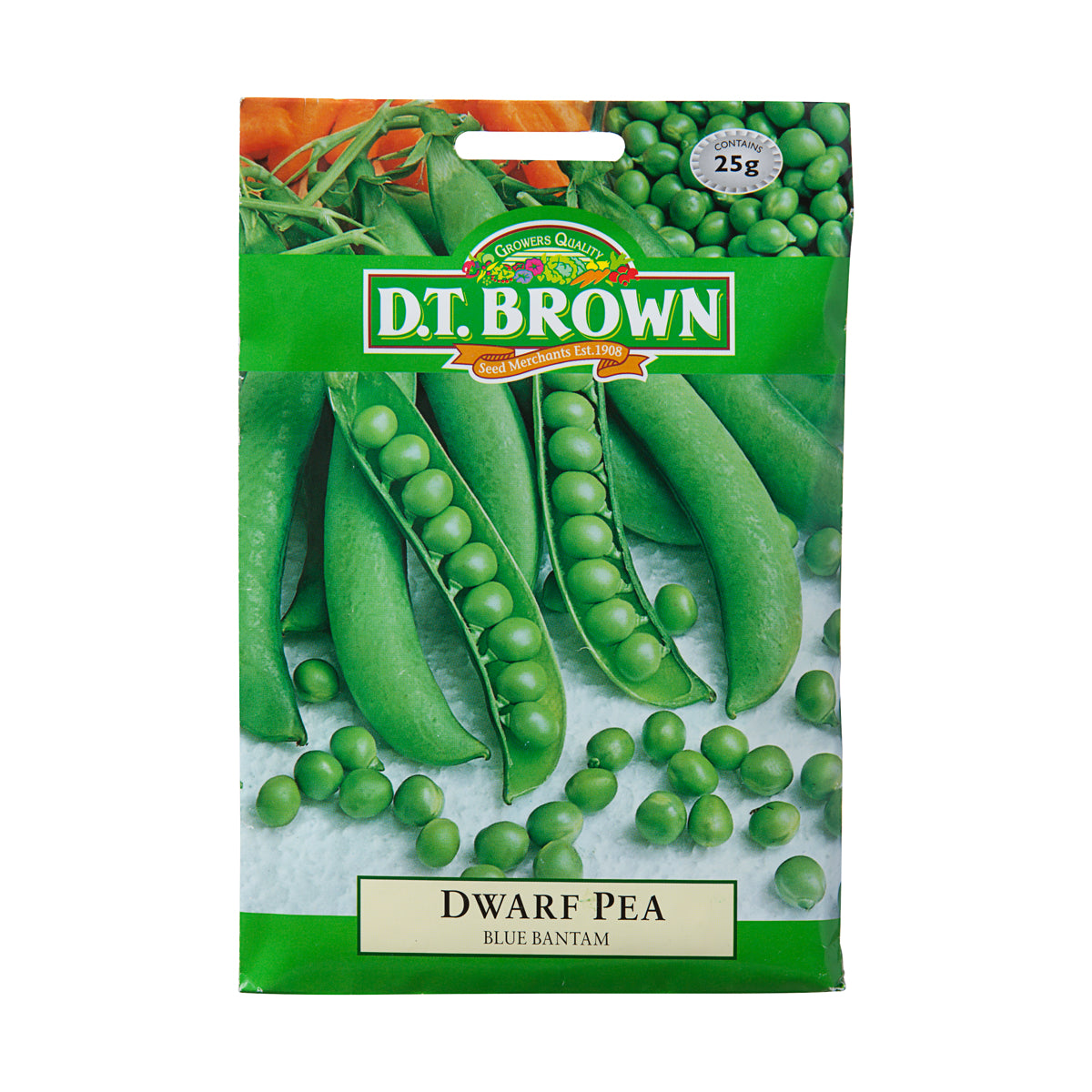 DT Brown Dwarf Pea Seeds 25g