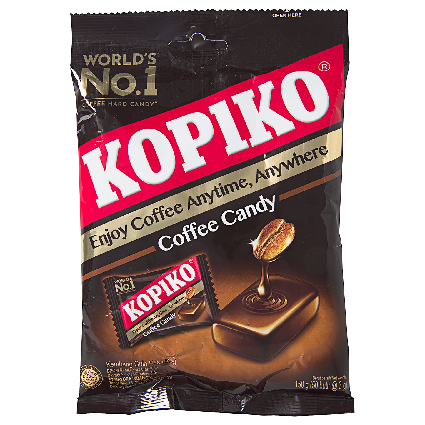 Kopiko Hard Candy Coffee 50pk 175g