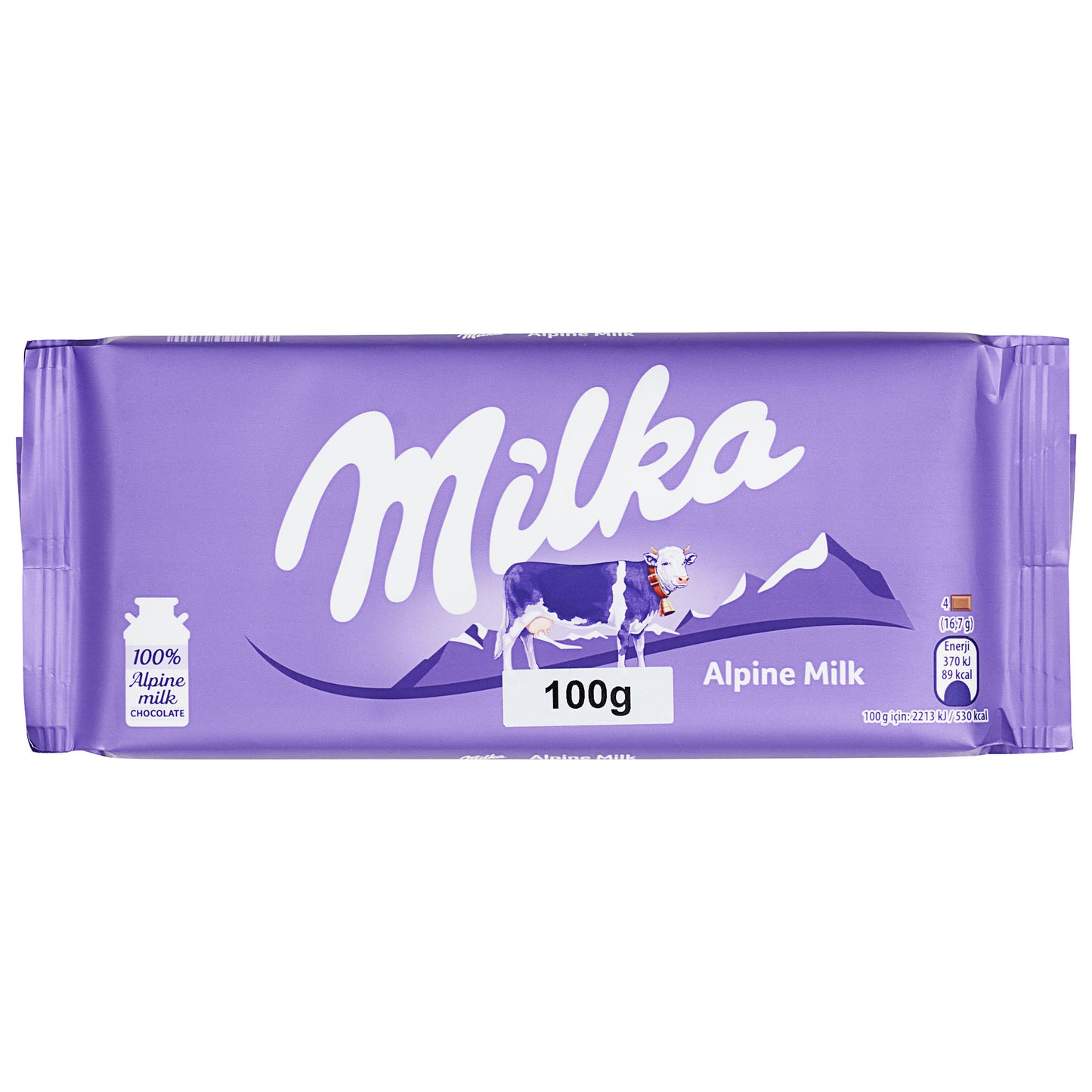 Milka Alpine Milk Chocolate 100g