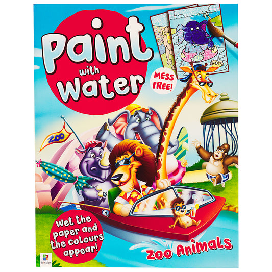 Paint with Water - Zoo Animals