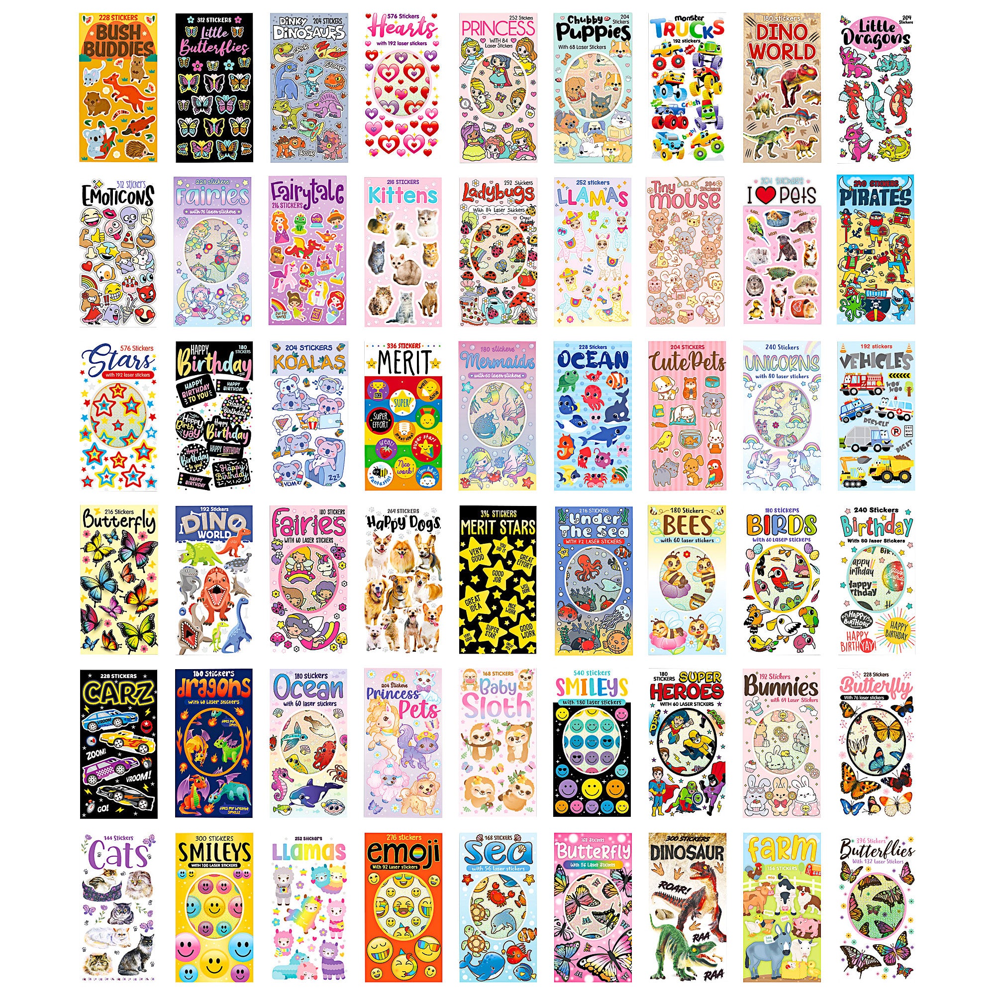 Sticker Books – The Reject Shop