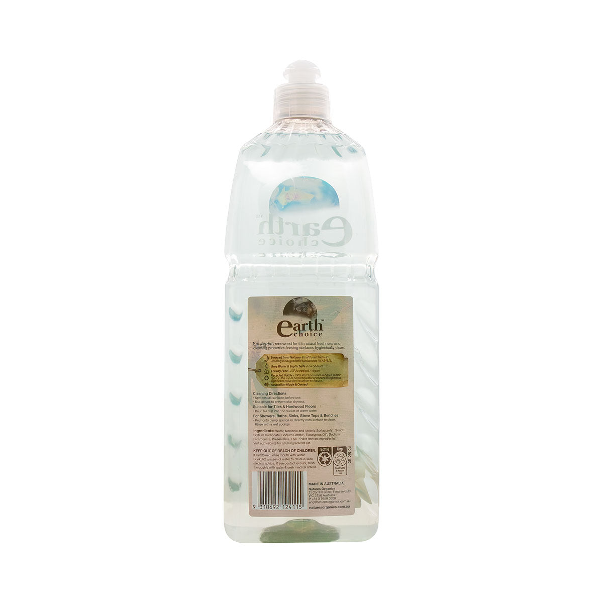 Earth Choice Floor & Surface Cleaning Eucalyptus 1L