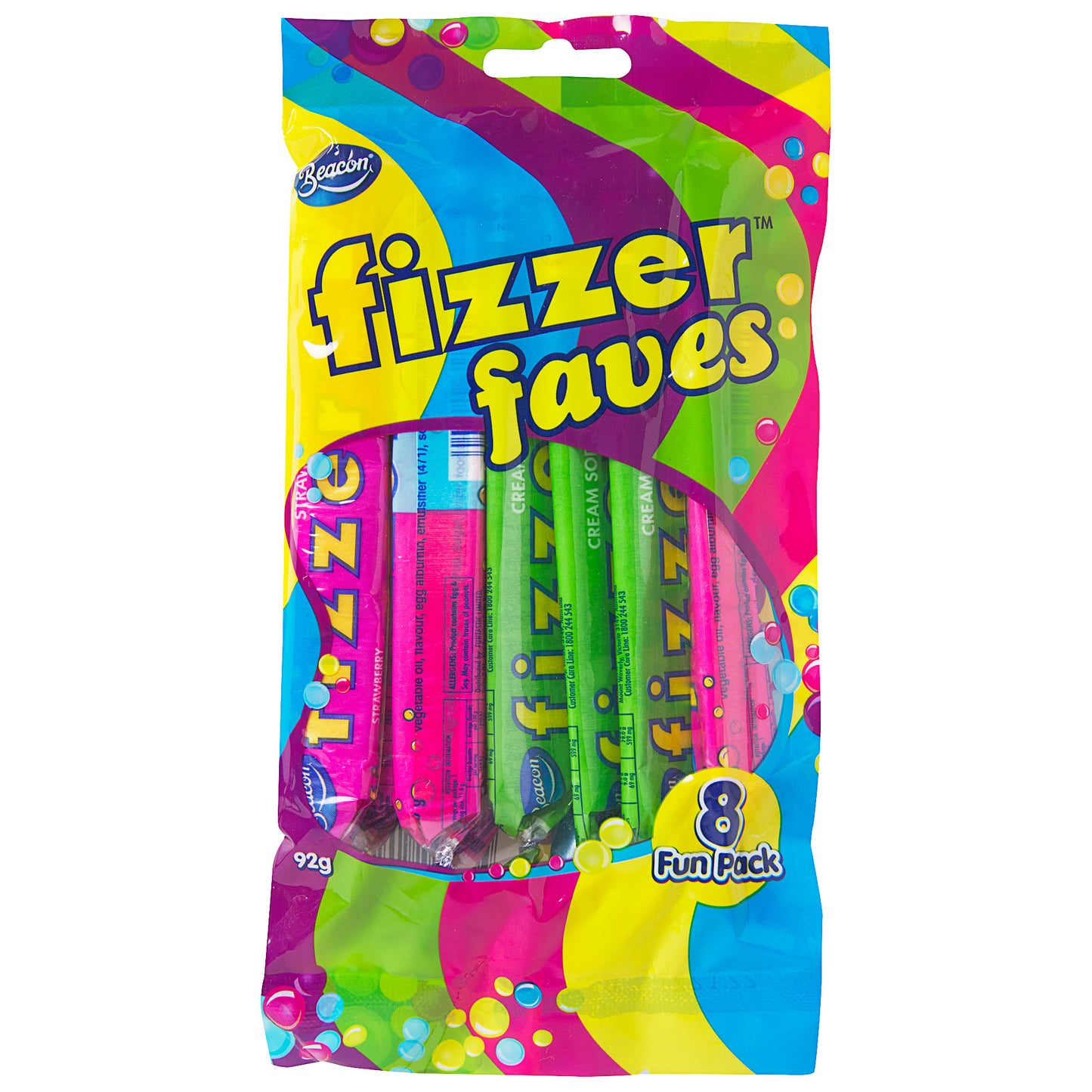 Beacon Fizzer Faves Share Bag 10pk 116g