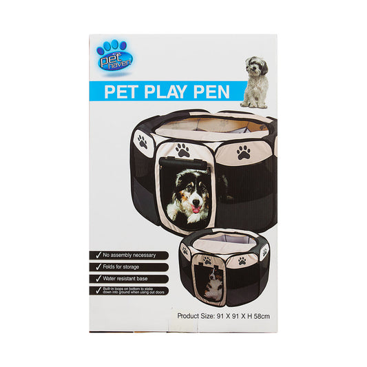 Pet Haven Portable Pet Playpen Round