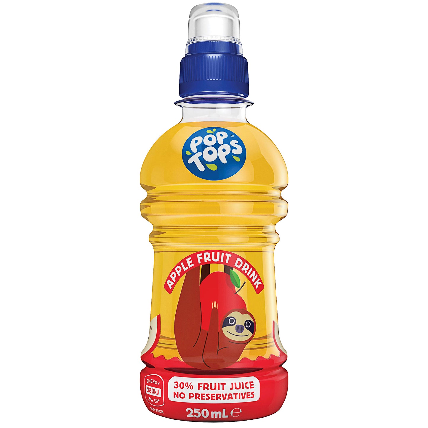 Pop Tops Apple Fruit Juice Drink 250mL