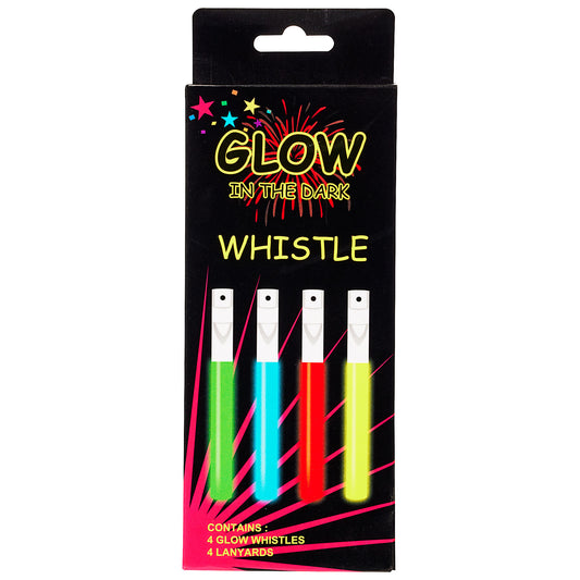 Glow Whistle 4pk