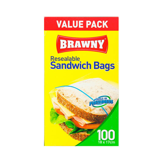 Brawny Sandwich Bags 100pk