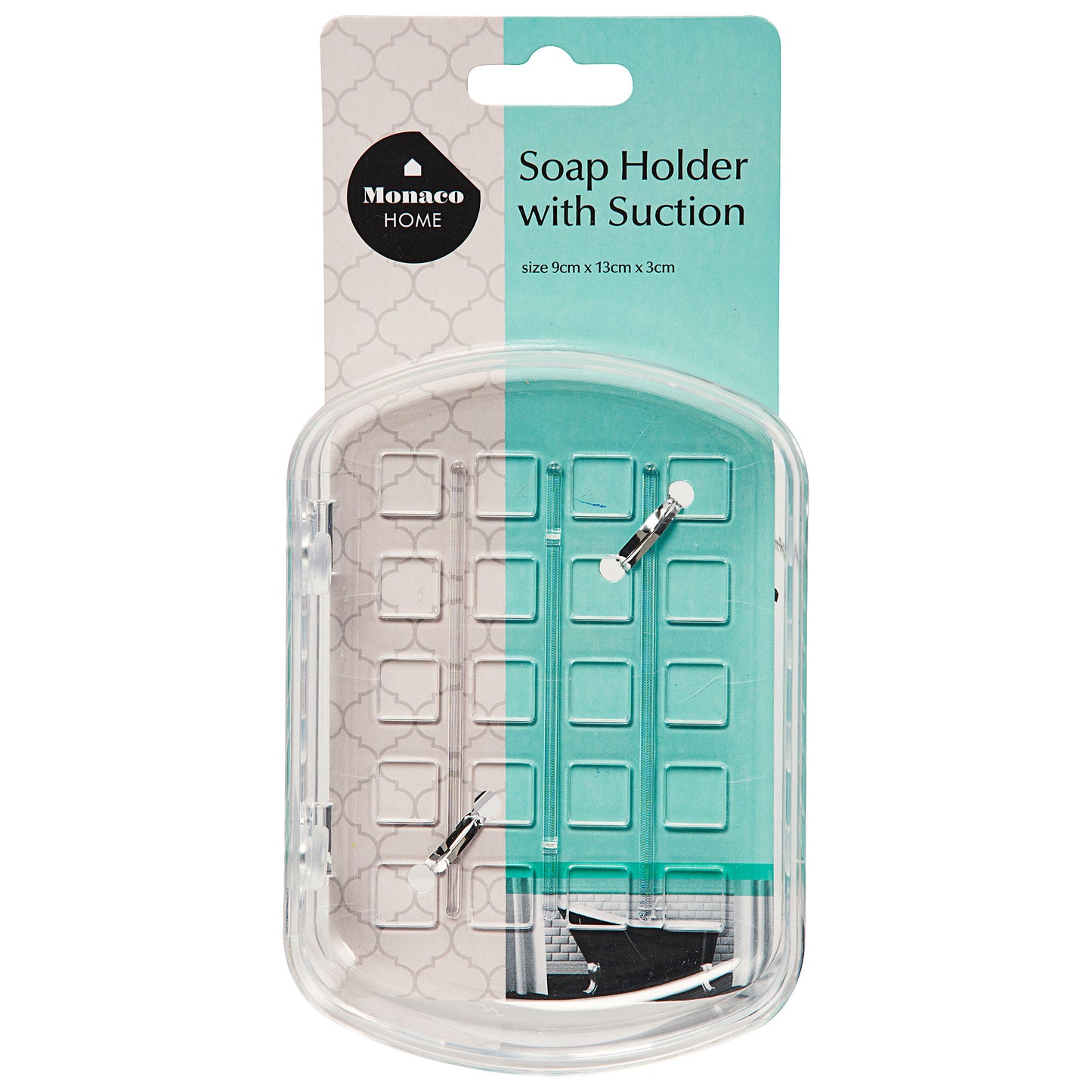 Suction Soap Holder Clear