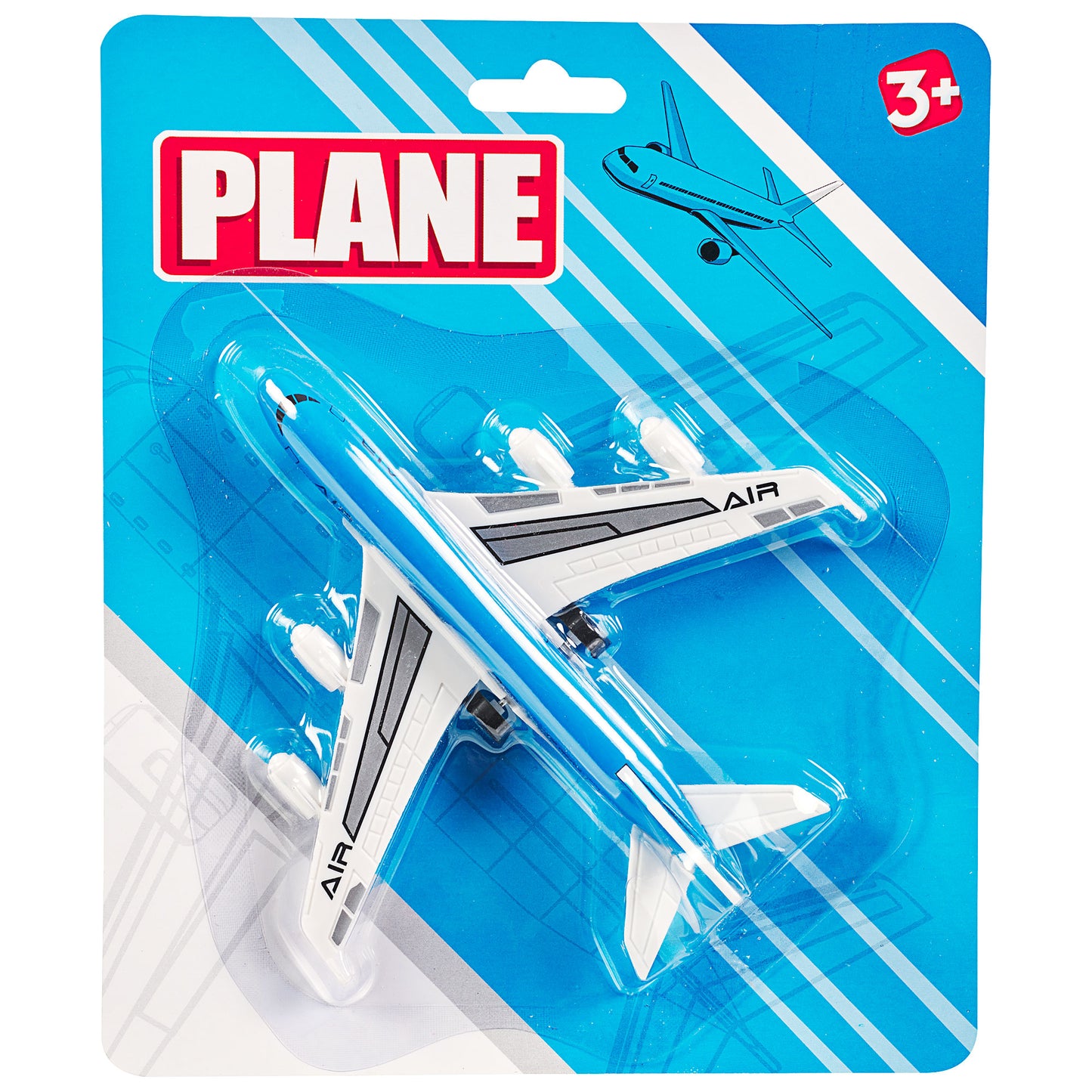 Pull Back Plane Die Cast