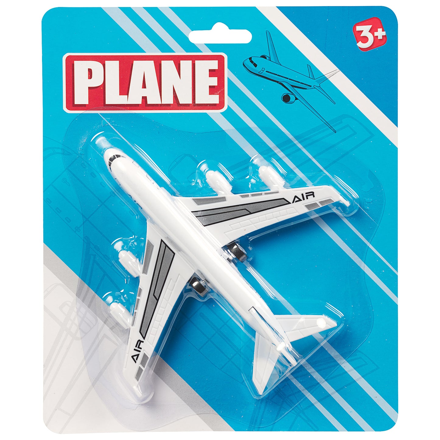 Pull Back Plane Die Cast