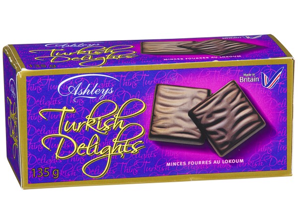 Ashley's Turkish Delight Thins 135g