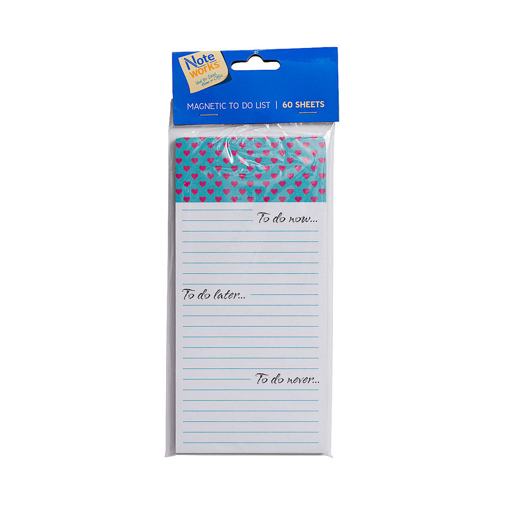 Noteworks Magnetic Note Pad 60 Sheets