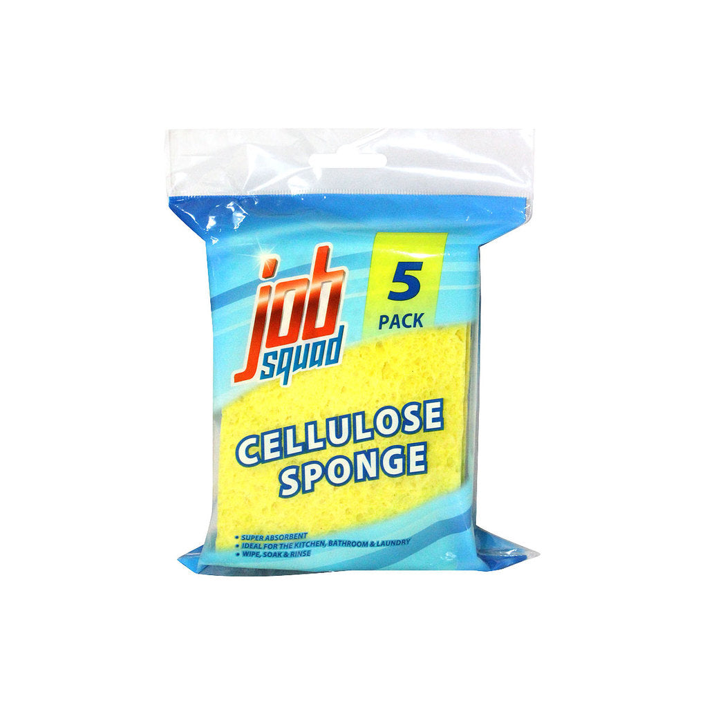 Job Squad Cellulose Sponge 5pk