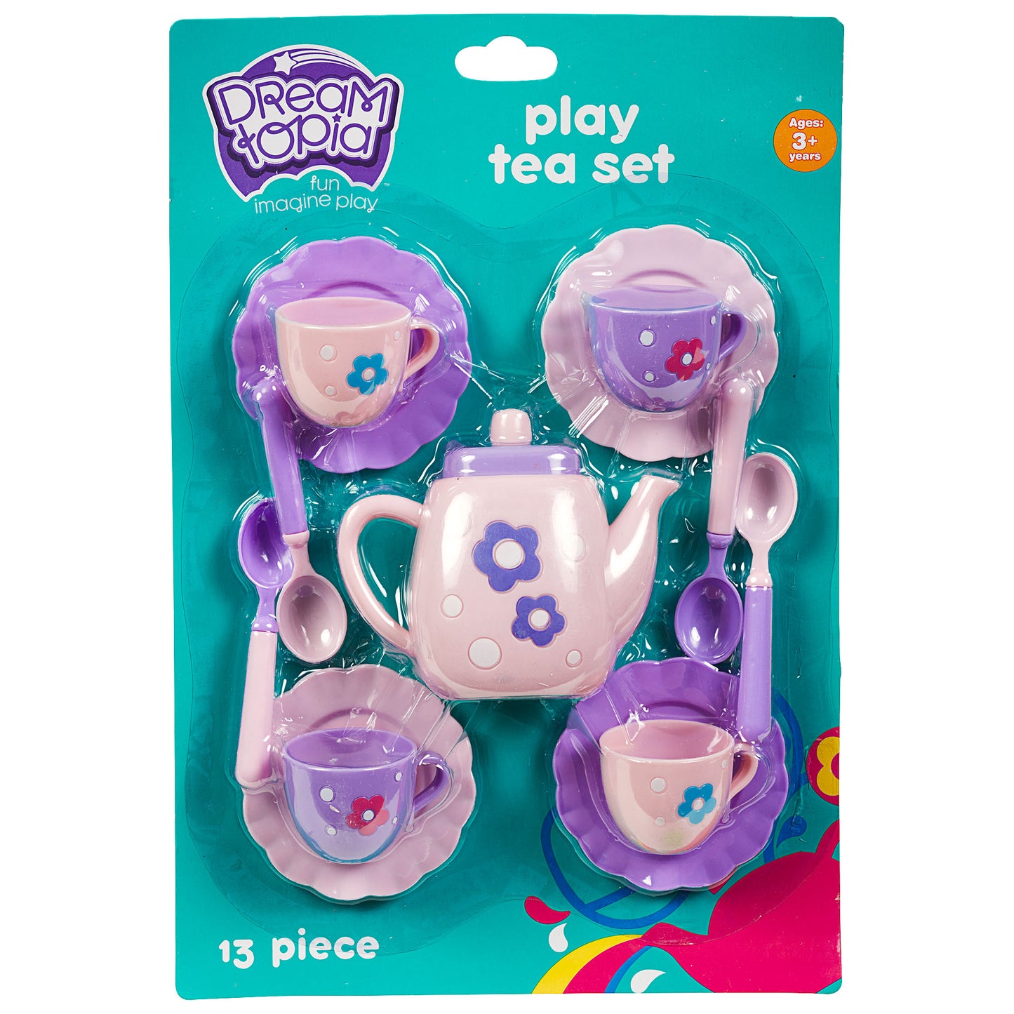 Dreamtopia 9 Piece Play Tea Set