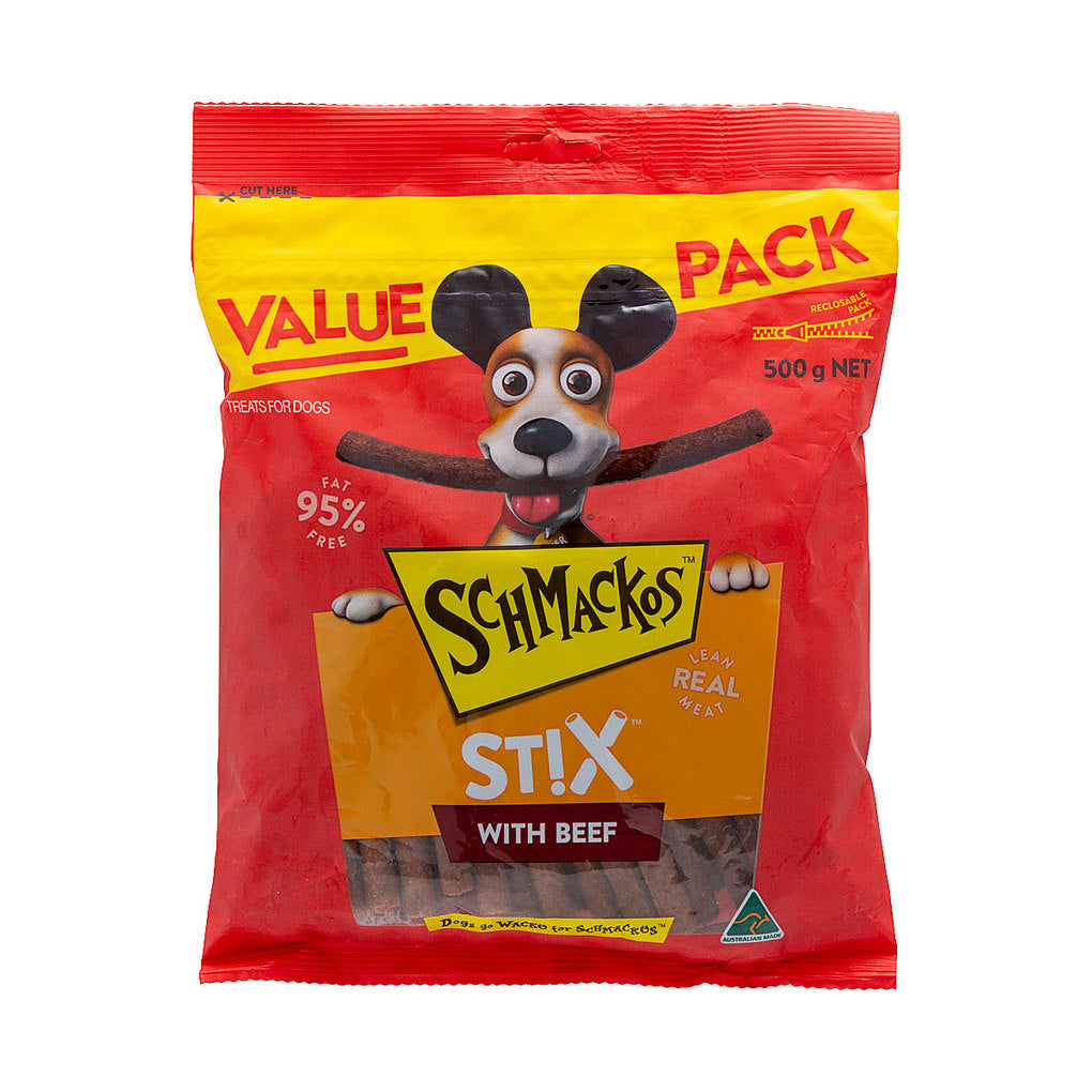 Schmackos Stix Beef 500g