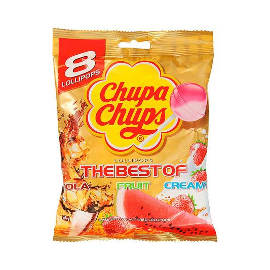 Chupa Chups The Best Of Lollipops 8pk