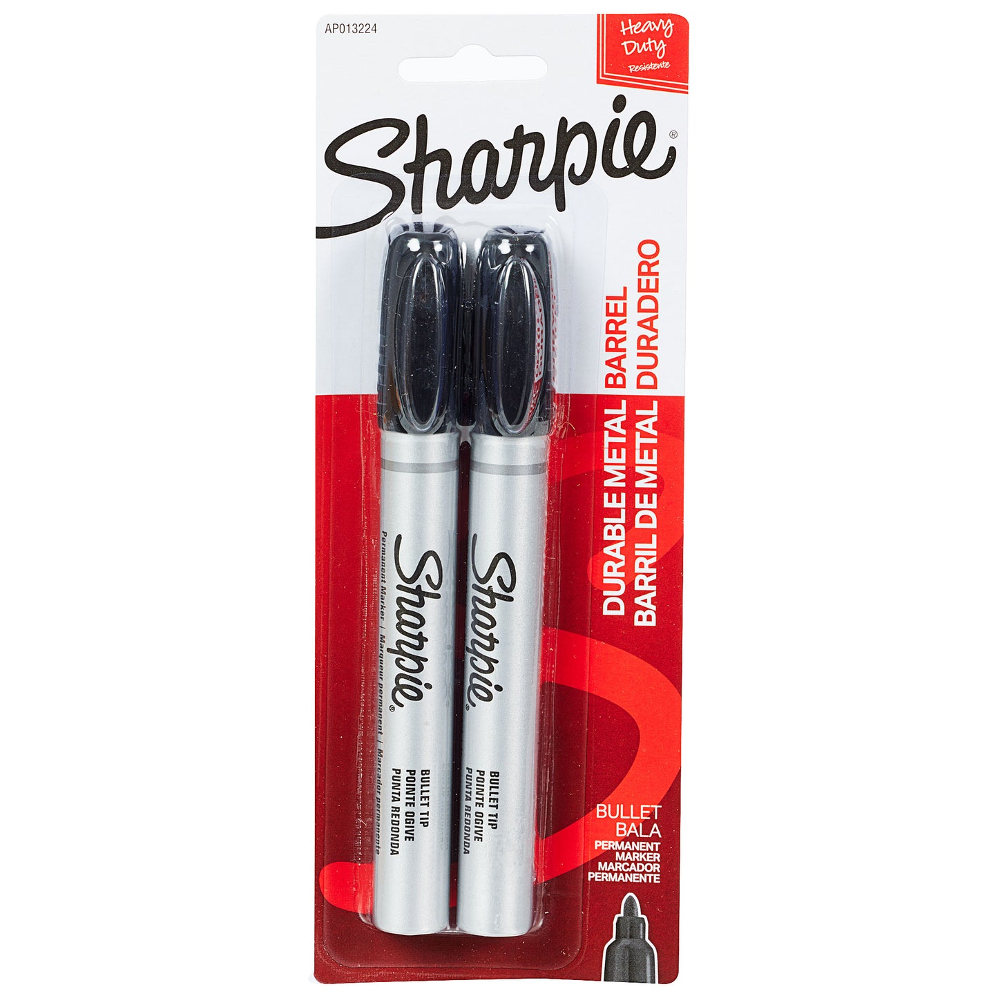 Sharpie Pro Bullet Marker 2pk Black