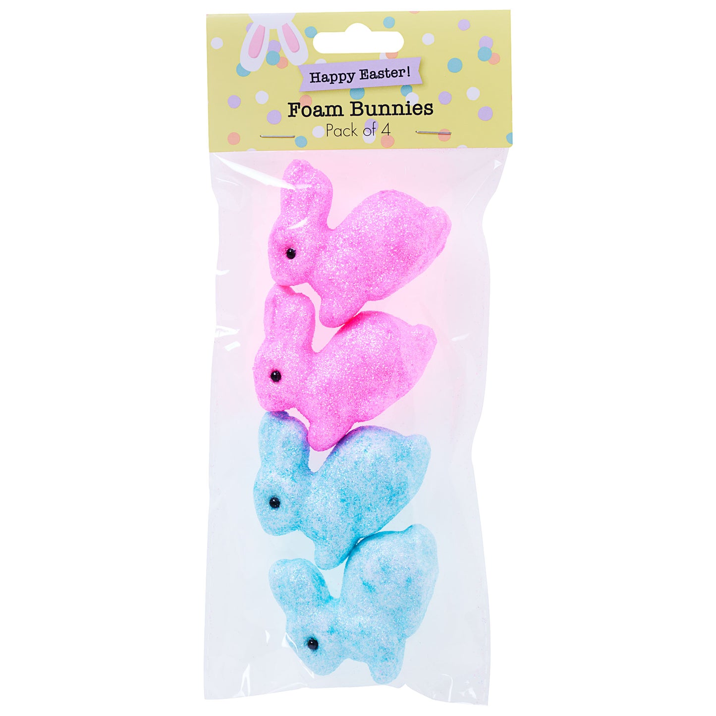 Easter Foam Bunnies 4pk