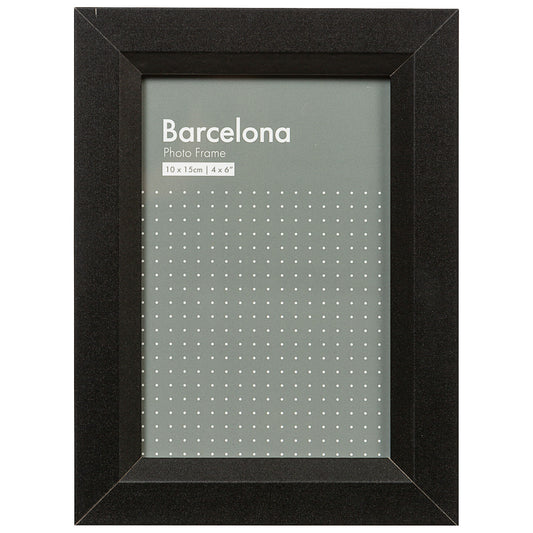 Barcelona Frame Black 4x6"