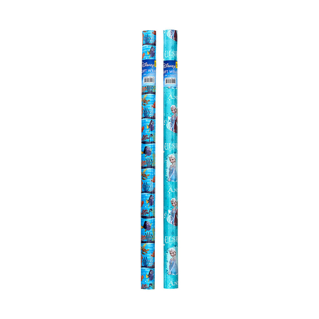 Roll Wrap Licensed 3mx70cm Assorted