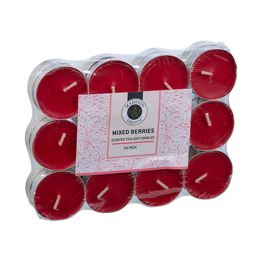 Tealight Candle Mixed Berries 24pk