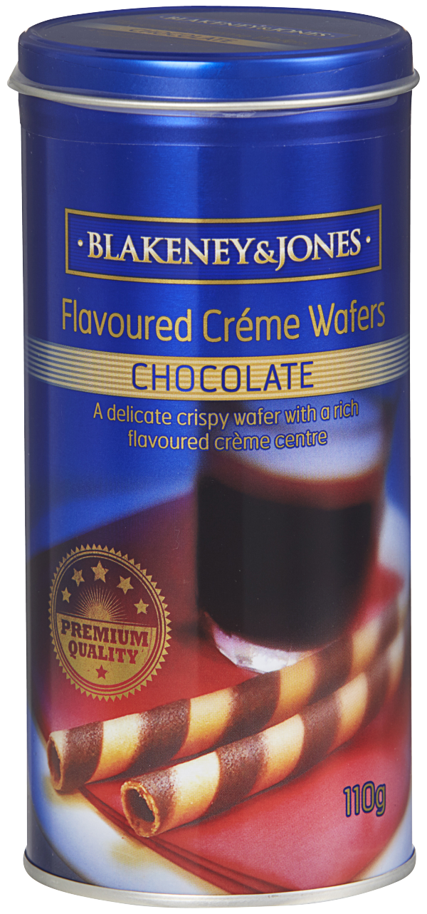 Blakeney & Jones Wafers Tin Chocolate 110g