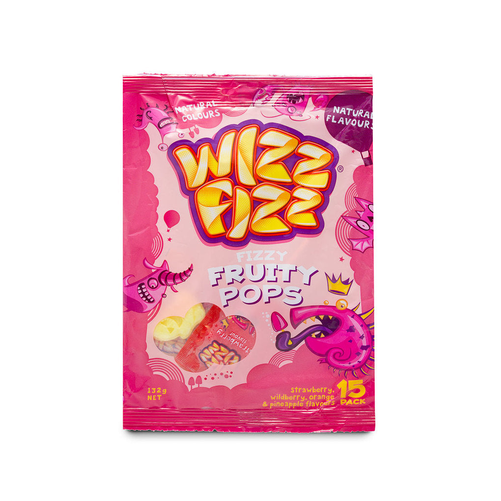 Wizz Fizz Lollipops 15pk