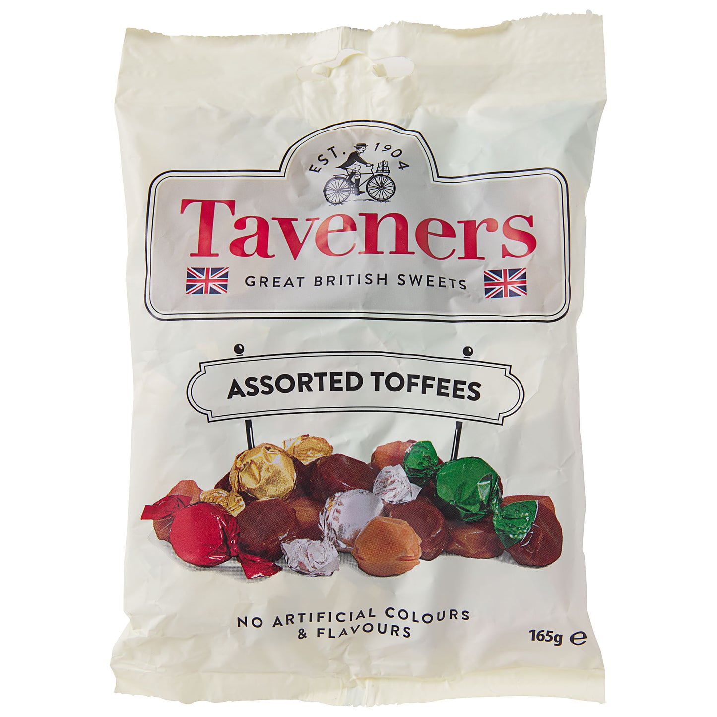 Taveners Assorted Toffees 165g