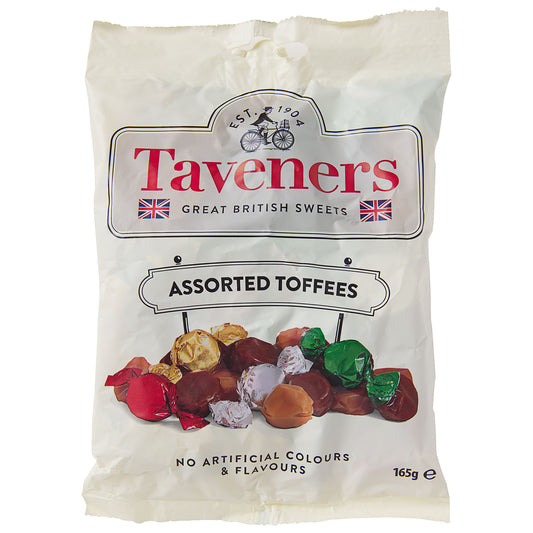 Taveners Assorted Toffees 165g