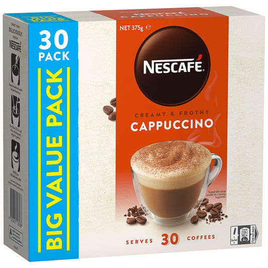 Nescafé Coffee Sachets Cappuccino 30pk