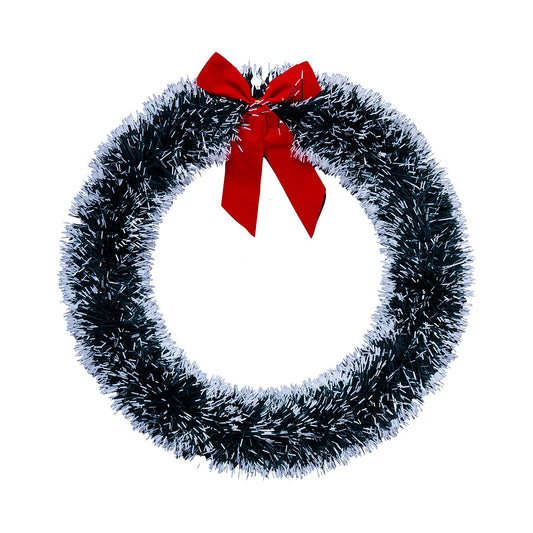 Wreath With Red Bow