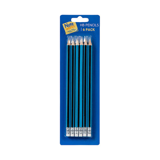 Noteworks Hb Pencil 6pk