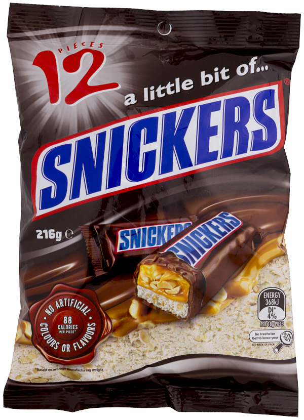 Snickers Funsize 216g