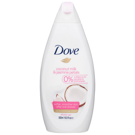 Dove Shower Gel Coconut Milk & Jasmine Petals 500mL