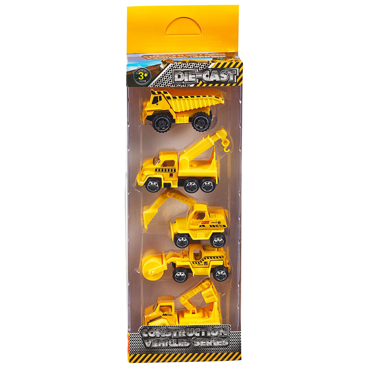 Die-Cast Construction Vehicles 5pk