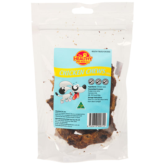 The Healthy Pet Treat Co. Chicken Chews Dog Treat 100g