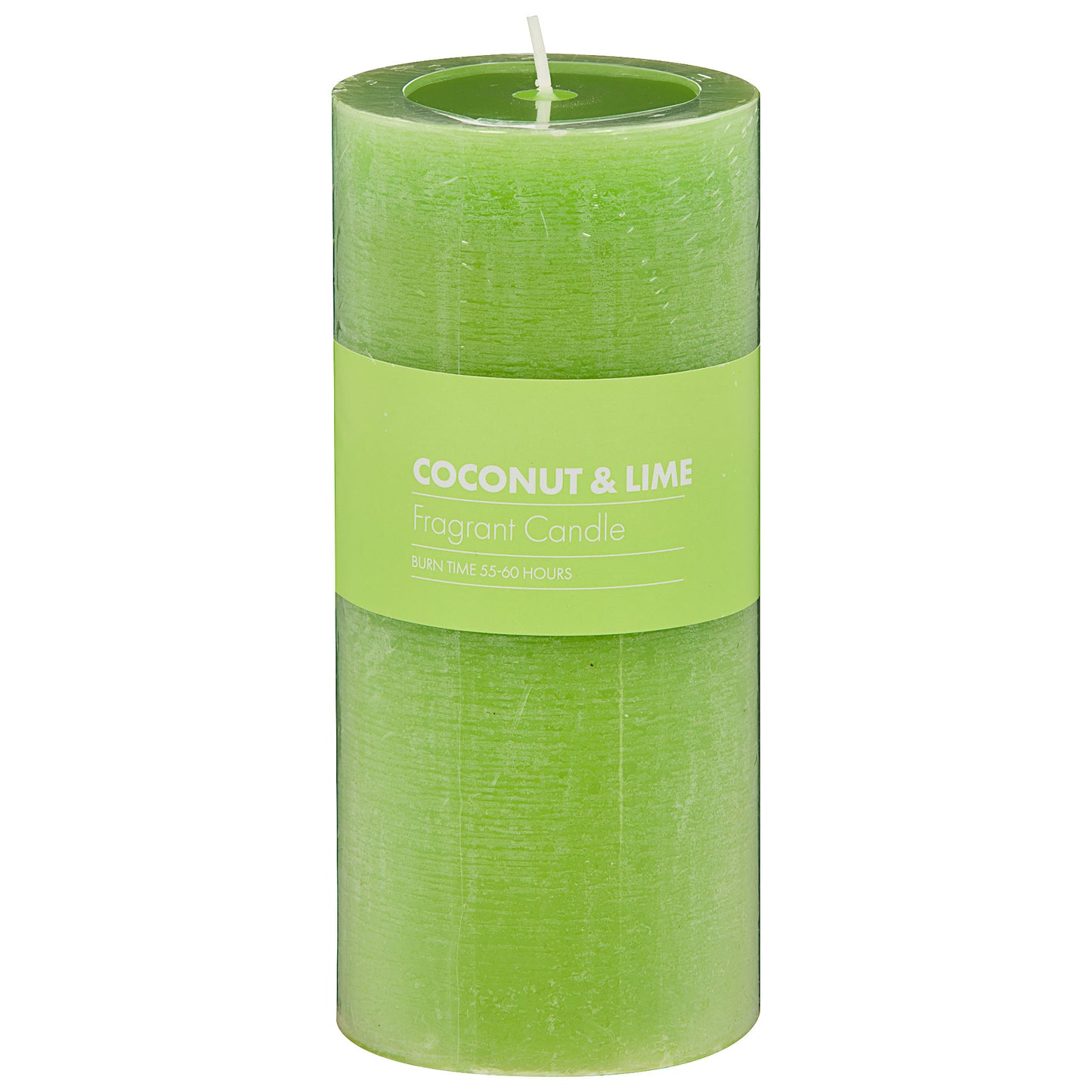 Pillar Candle 15cm Coconut & Lime