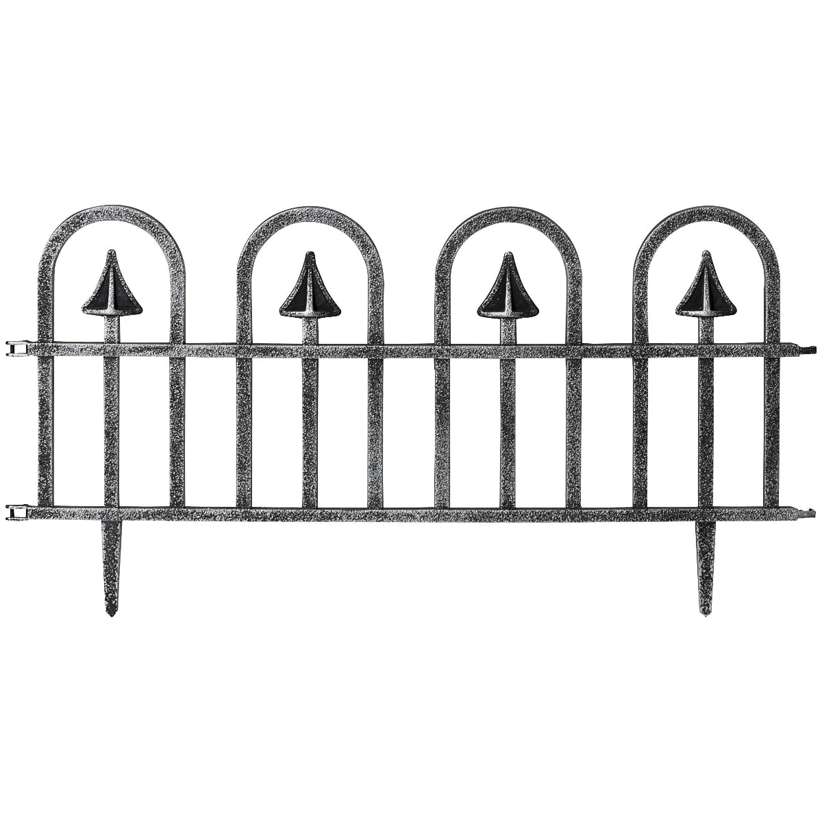 Plastic Fencing Bronze Gothic Design 4pk