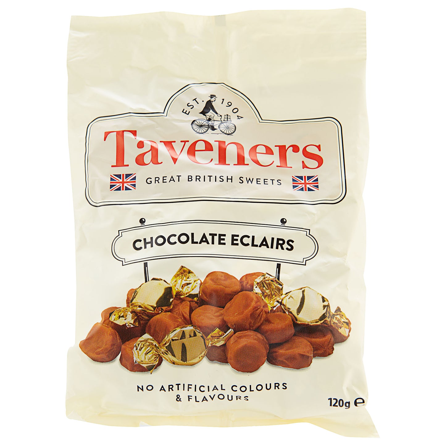 Taveners Chocolate Eclairs 120g