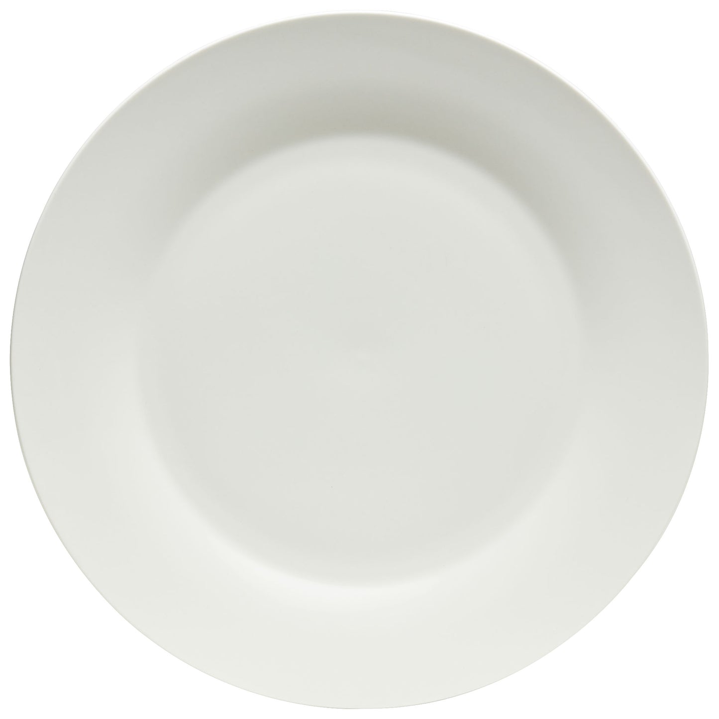 Bright White Porcelain Dinner Plate