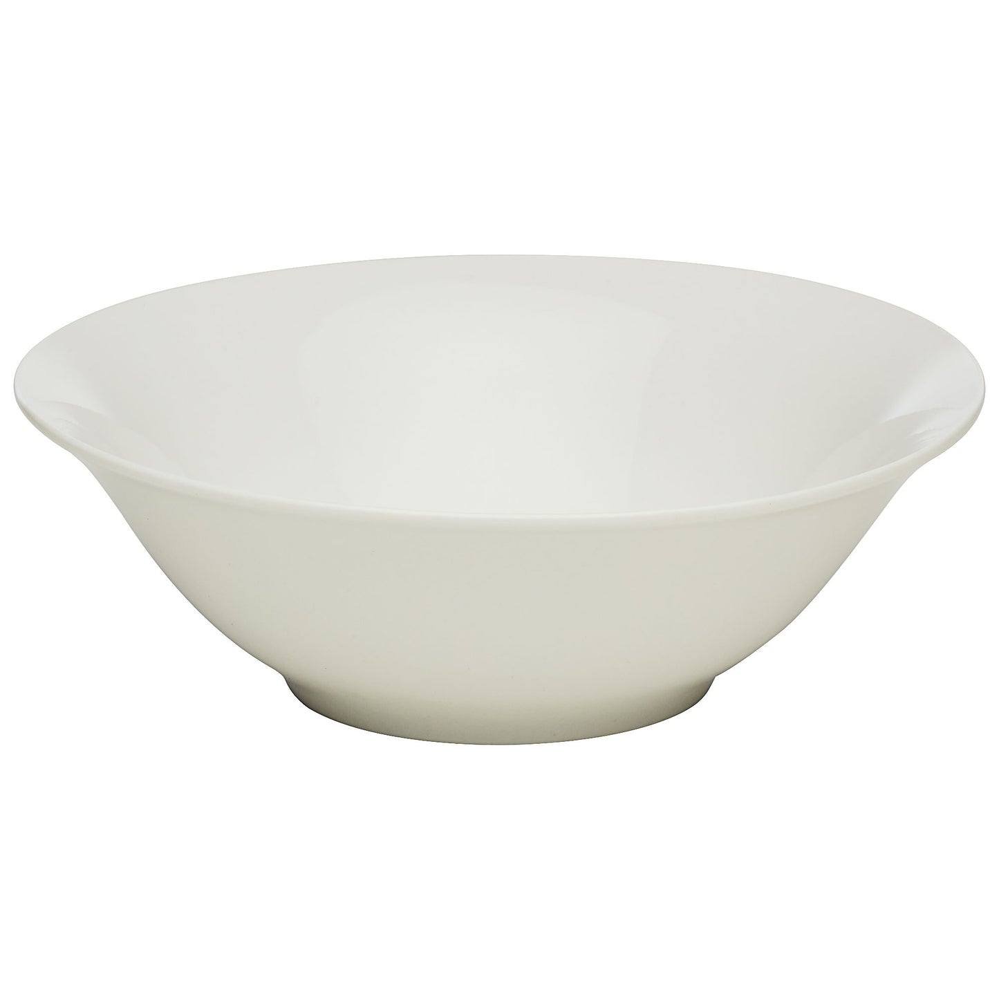 Bright White Porcelain Soup Bowl 17.5cm