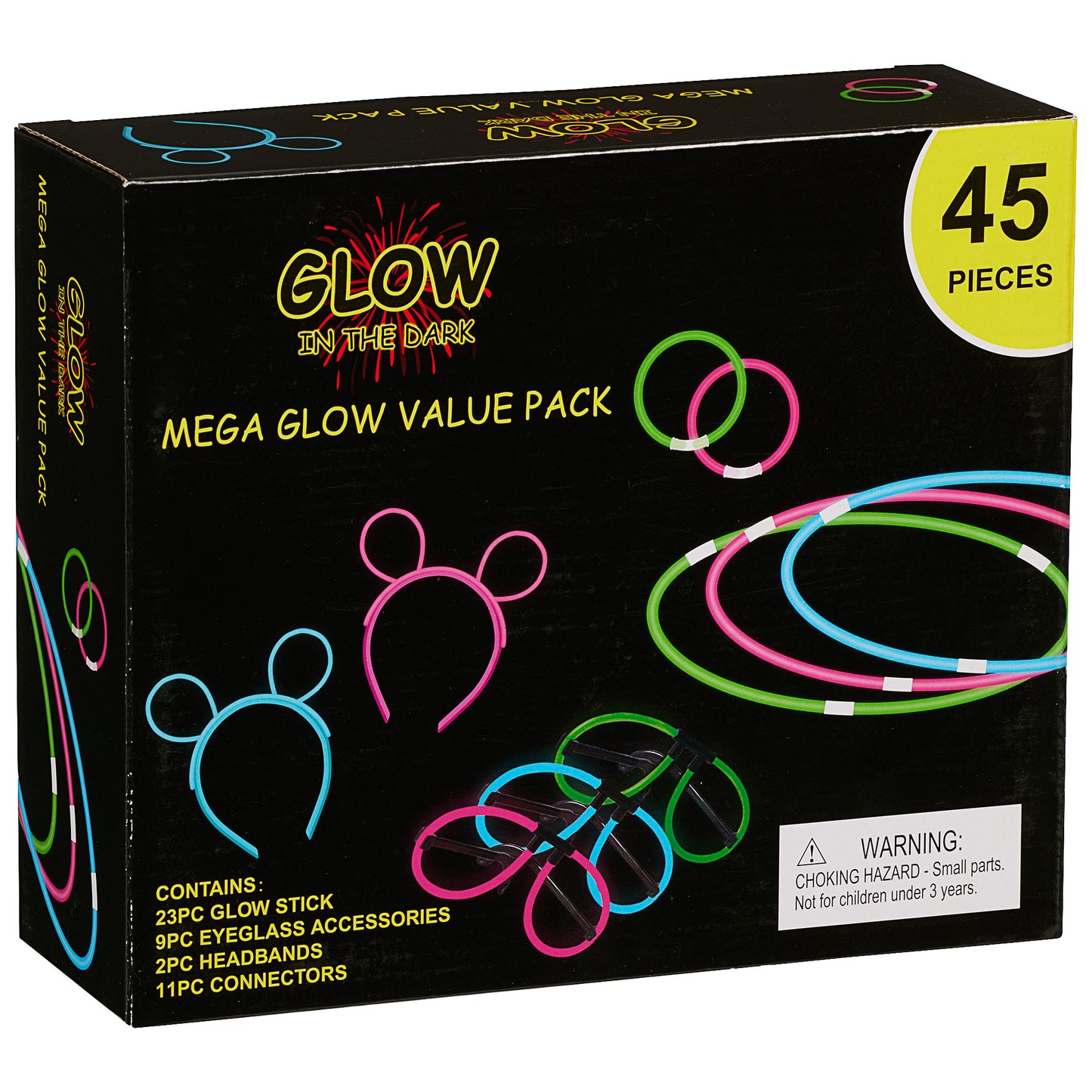 Mega Glow Pack 45pc