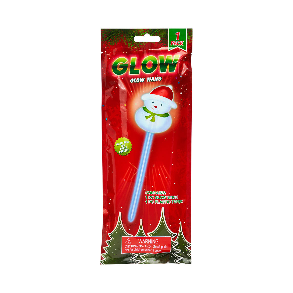 Glow Wand With 3D Shape Topper